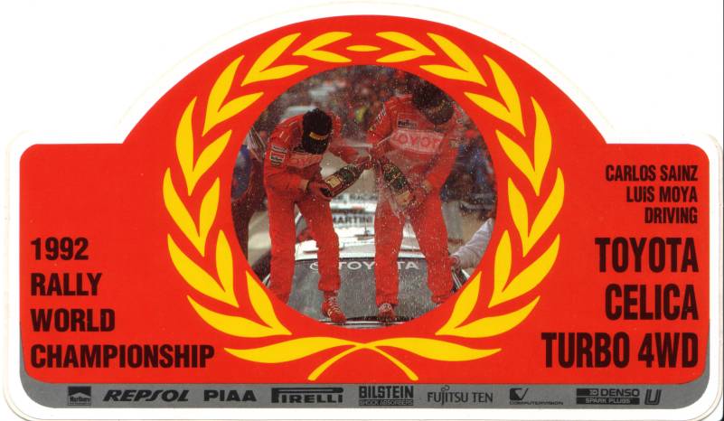 1992 Driver's Champion